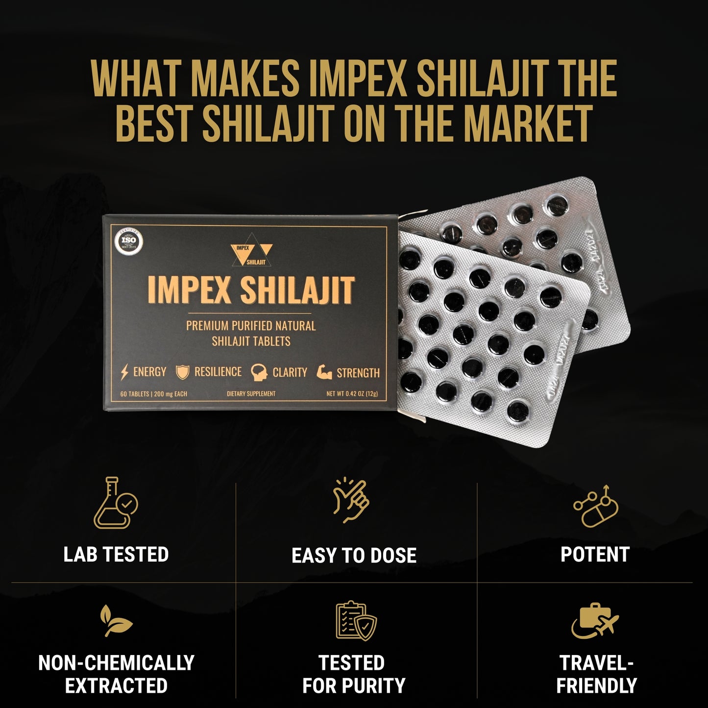IMPEX SHILAJIT TABLETS