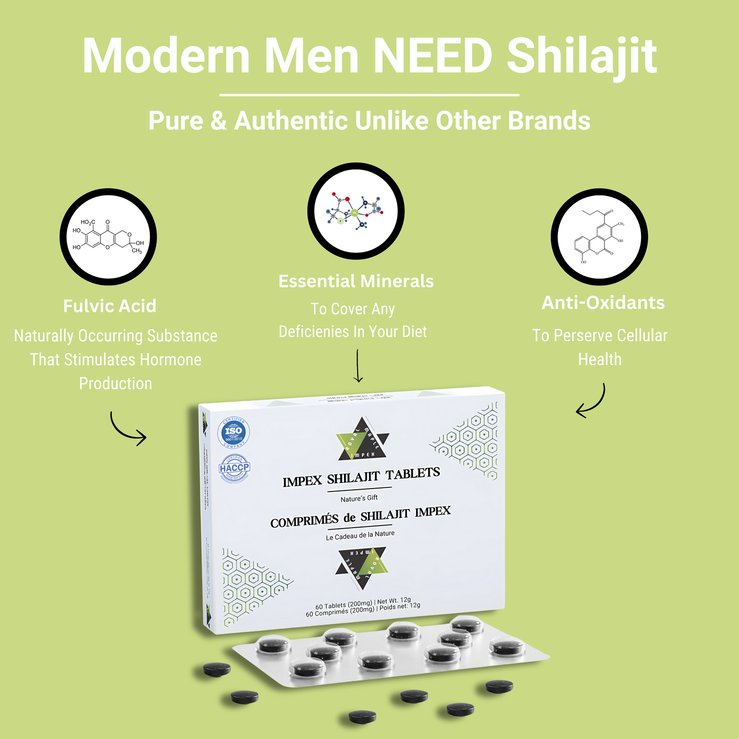 IMPEX SHILAJIT TABLETS